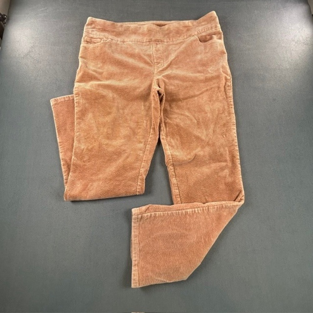 D & Co Denim & Co Women's Tan Pull On Corduroy Pants 18W Stretch